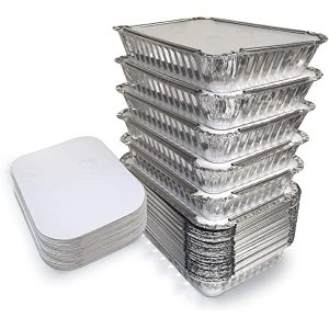 Foil Container 3400ml Roaster Pans + Lid