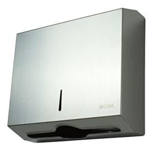 Tissue box square for hand folded towels